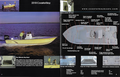 Action Craft 2001 Coastal Bay Brochure