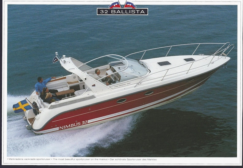 Nimbus 2001 Sport Cruisers & Nova Brochure