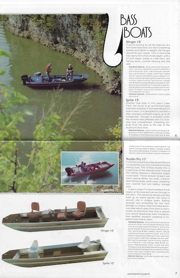Lowe 1981 Brochure