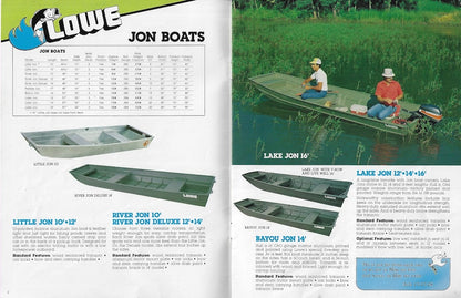 Lowe 1982 Brochure