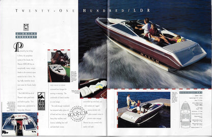 Maxum 1991 Brochure