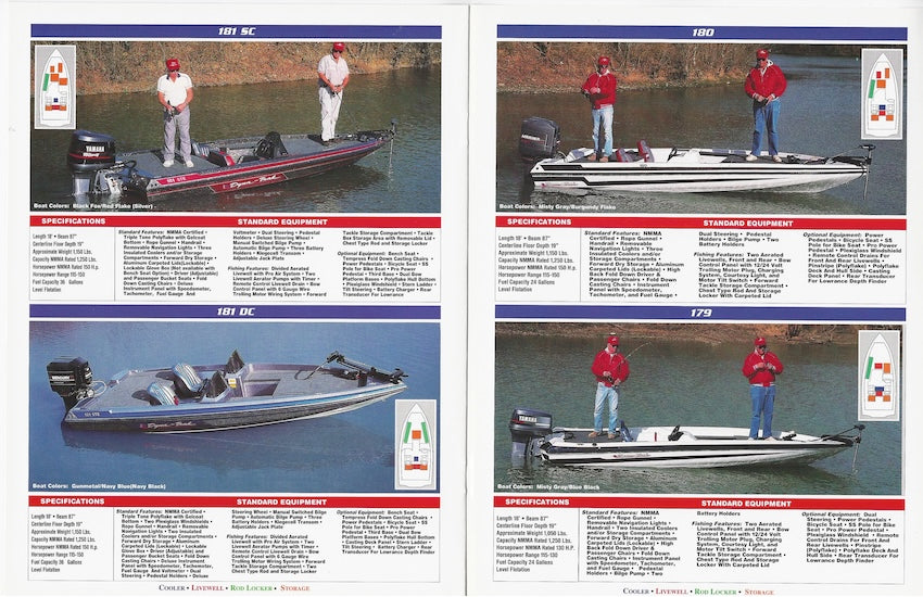 Dyna-Trak 1992 Brochure