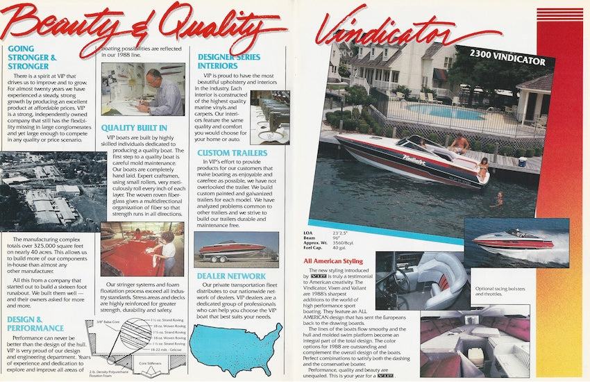 VIP 1988 Brochure