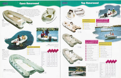 Caribe 2001 Inflatables Brochure