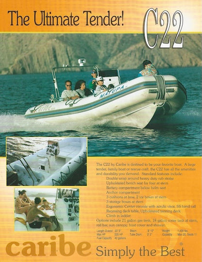 Caribe C22 Specification Brochure