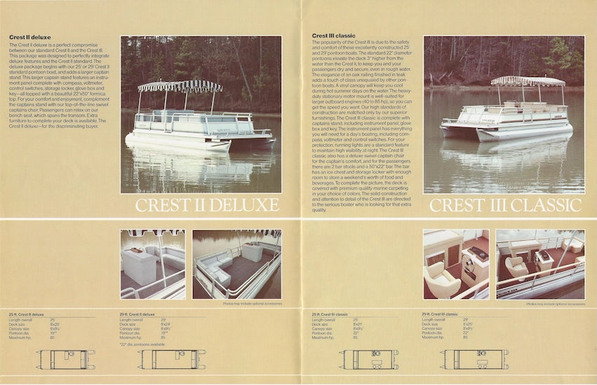 Crest 1984 Brochure