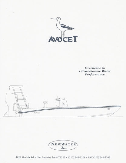 Newwater Avocet Brochure