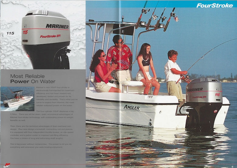 Mariner 2001 Outboard Brochure