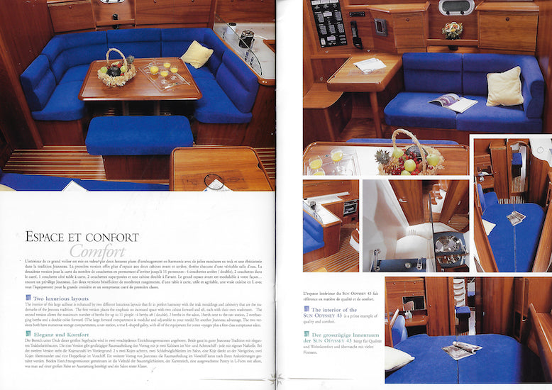 Jeanneau Sun Odyssey 43 Brochure