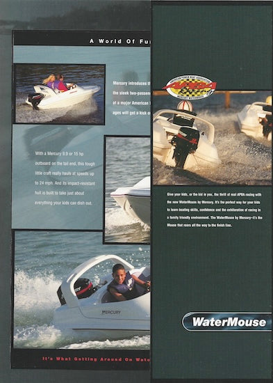 Mercury Water Mouse Package Brochure
