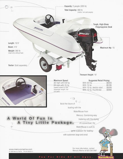 Mercury Water Mouse Package Brochure