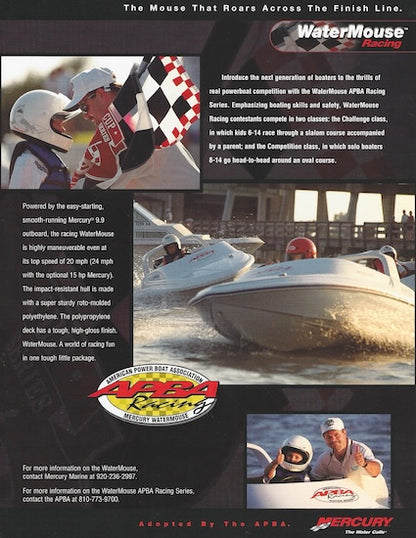 Mercury Water Mouse Package Brochure