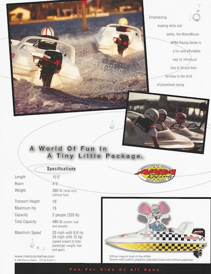 Mercury Water Mouse Package Brochure