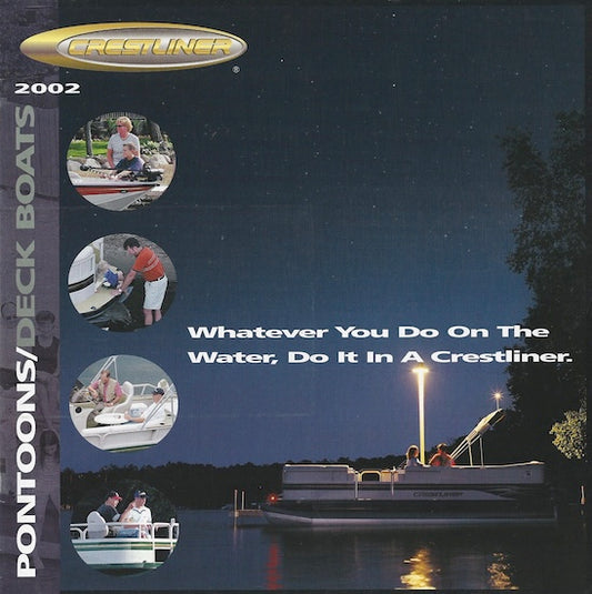 Crestliner 2002 Pontoon & Deck Boat Brochure
