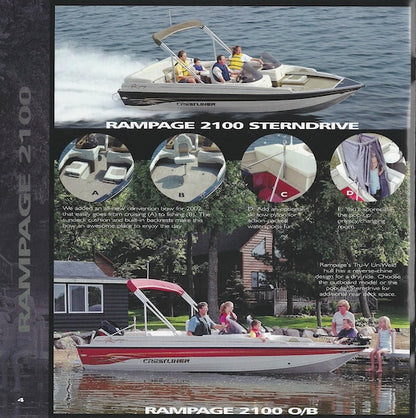Crestliner 2002 Pontoon & Deck Boat Brochure