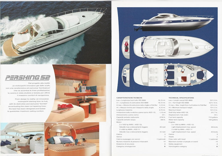 Pershing 2001 Brochure