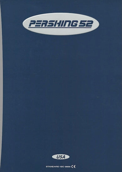 Pershing 52 USA Specification Brochure