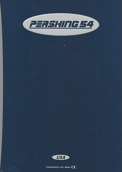 Pershing 54 USA Specification Brochure