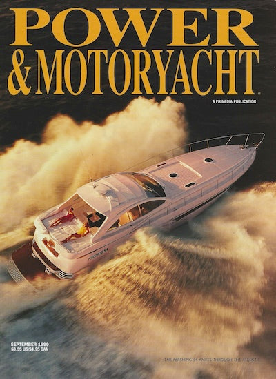 Pershing 54 Power & Motoryacht Magazine Reprint Brochure