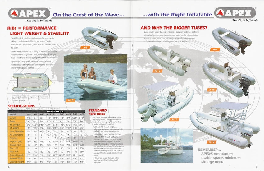 Apex 2001 Inflatables Brochure
