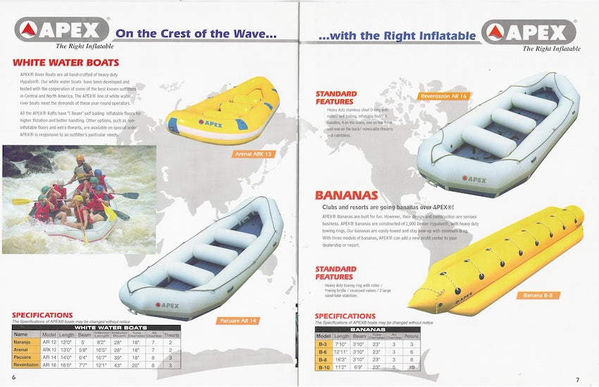 Apex 2001 Inflatables Brochure