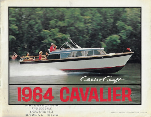 Chris Craft 1964 Cavalier Brochure