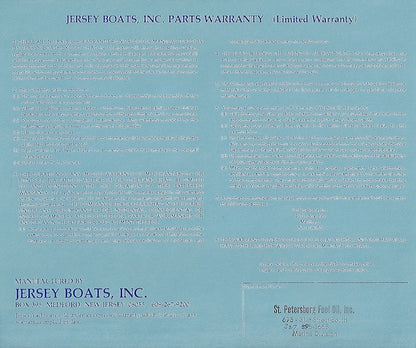 Jersey 40 Dawn Specification Brochure