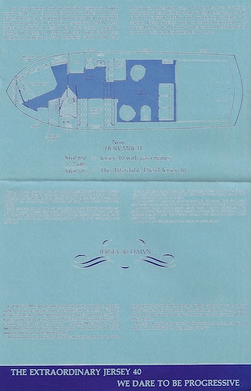 Jersey 40 Dawn Specification Brochure