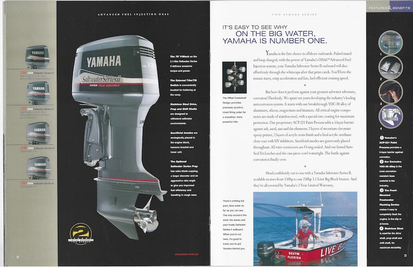 Yamaha 2002 Outboard Brochure