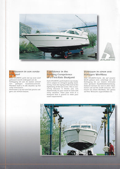 Holland Boat Atlantic Yard Brochure