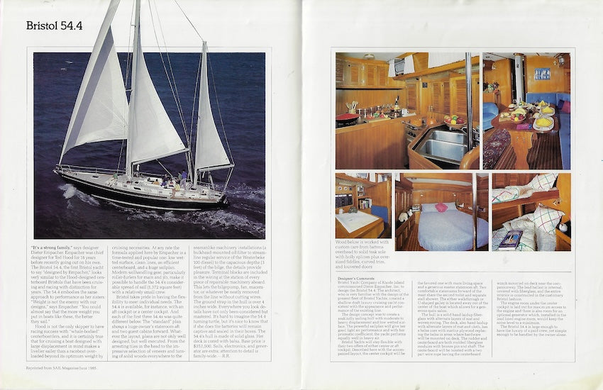 Bristol 54.4 Brochure