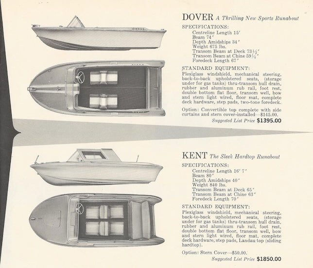 Owens 1961 Fleetships Canada Brochure
