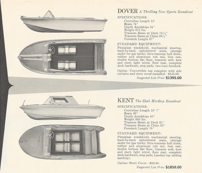Owens 1961 Fleetships Canada Brochure