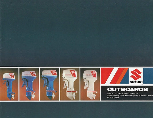 Suzuki 1979 Outboard Brochure