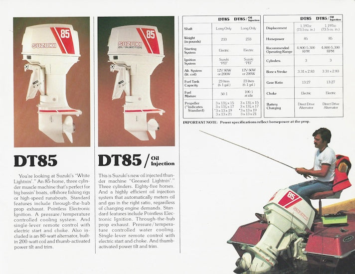 Suzuki 1979 Outboard Brochure