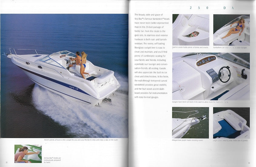 Sea Ray 1995 Sport Cruisers Brochure