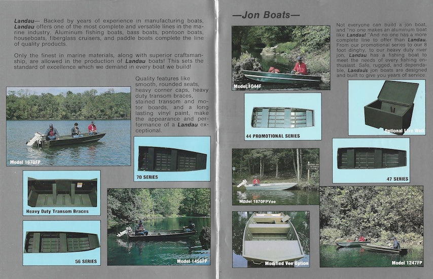 Landau 1987 / 1988 Brochure