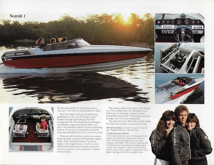 Wellcraft 1985 Performance Brochure