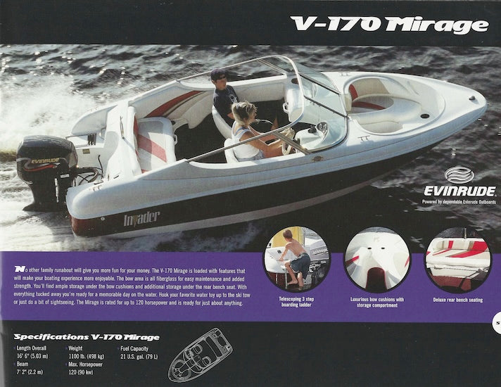 Invader 2001 Brochure