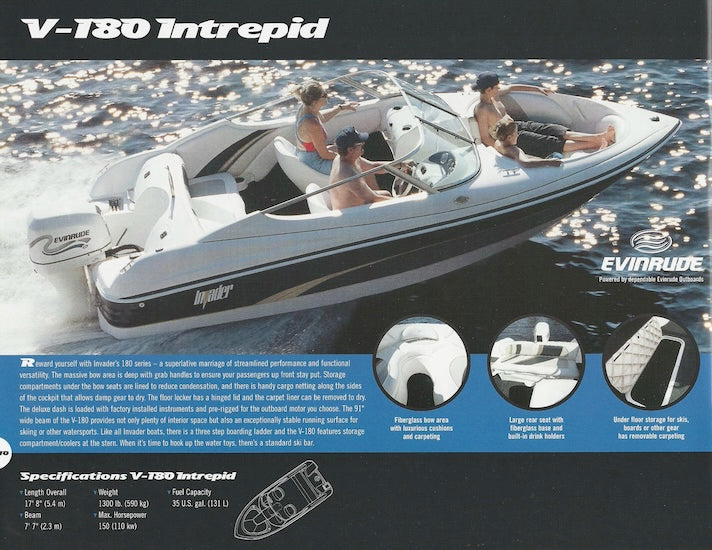 Invader 2001 Brochure