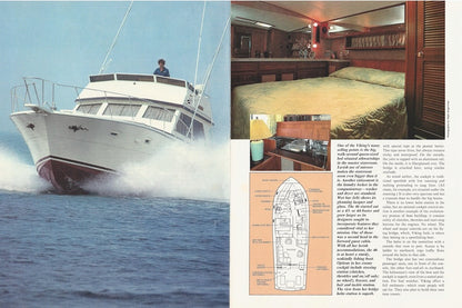 Viking 46 Convertible Motorboating & Sailing Magazine Reprint