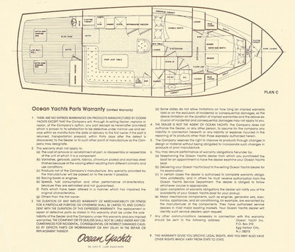 Ocean 42 Super Sport Specification Brochure