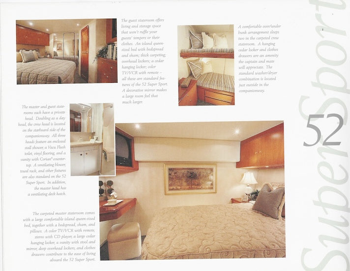 Ocean 52 Super Sport Brochure