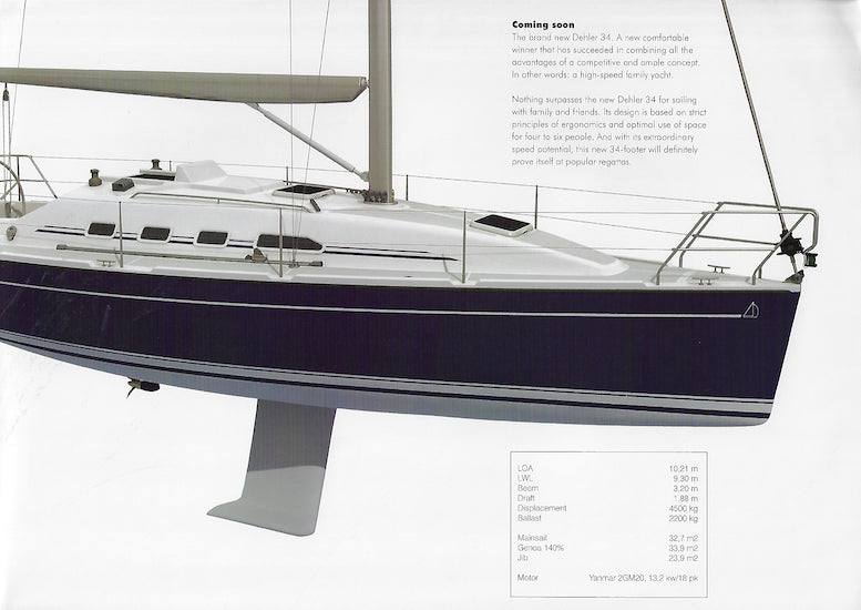 Dehler 34 Launch Brochure
