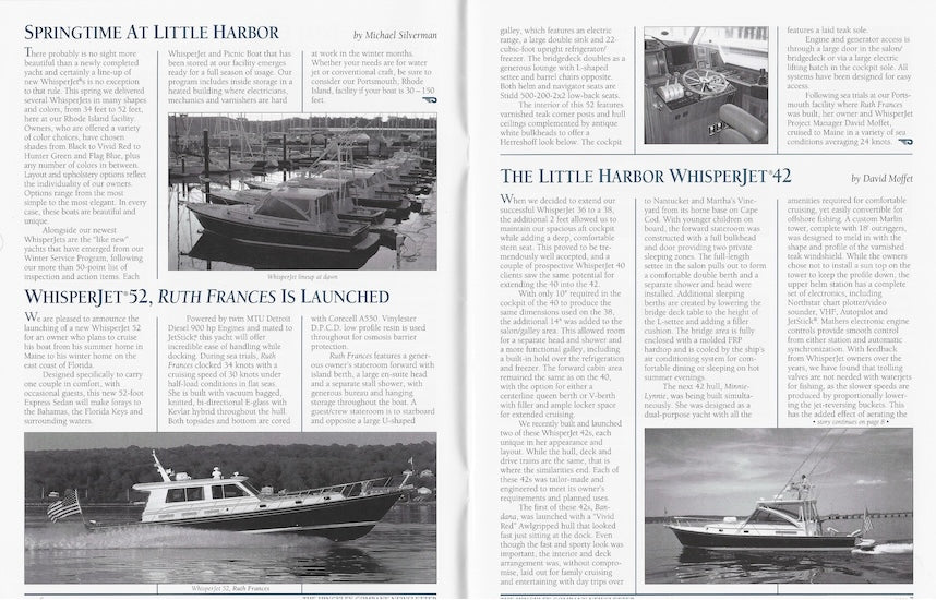 Hinckley Newsletter - Autumn 2001
