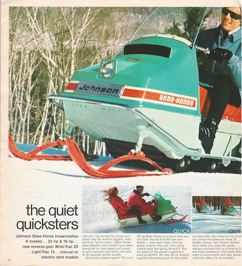 Johnson 1969 Oversize Brochure