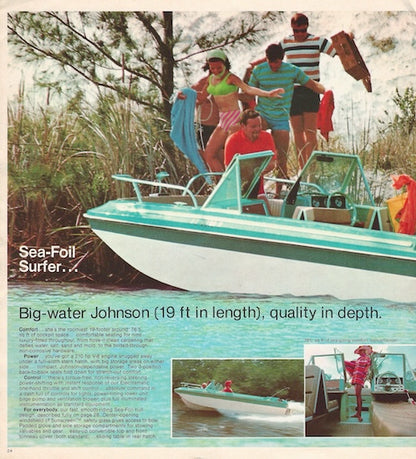 Johnson 1969 Oversize Brochure