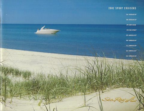 Sea Ray 2002 Sport Cruisers Brochure