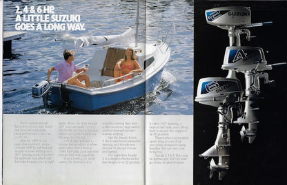 Suzuki 1985 Outboard Brochure