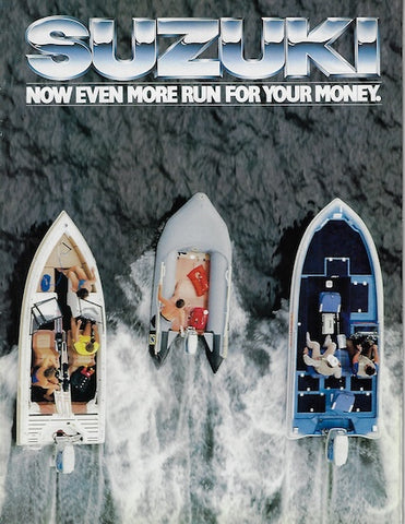 Suzuki 1985 Outboard Brochure